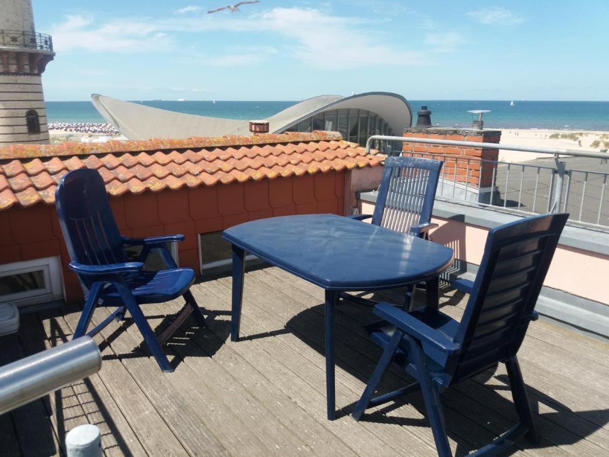 Sonnendeck, Direkt Am Leuchtturm Apartment Rostock Ngoại thất bức ảnh