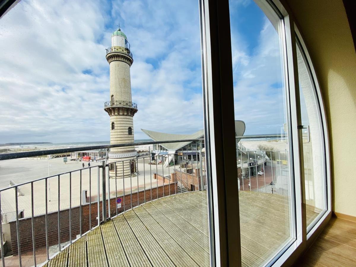 Sonnendeck, Direkt Am Leuchtturm Apartment Rostock Ngoại thất bức ảnh